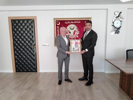 BOZKIR BELEDİYE BAŞKANI SADETTİN SAYGI' YA ZİYARETTE BULUNDUK